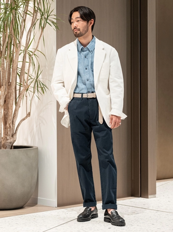 【BANANA REPUBLIC】 大人の定番コーデが即完成！セットアップ cn55234600.jpg