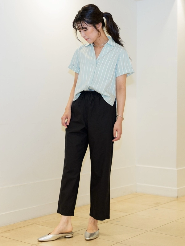 REPUBLIC ブラウン セットアップ　美品 MAISON BREEZE セットアップセブン SETUP7 シアートップス
