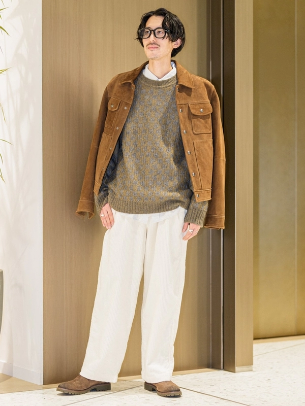 BANANA REPUBLIC公式オンラインストア | スエード トラッカージャケット