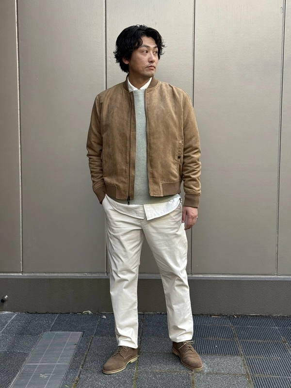 スエードジャケットで大人の洗練カジュアル | BANANA REPUBLIC公式